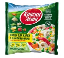 Овощи для жарки с шампиньонами (400гр/20шт) КЛ